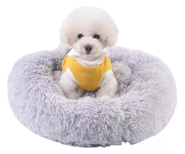 Cama Felpa Antiestres - Perros y Gatos