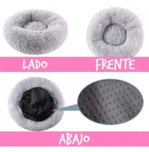Cama Felpa Antiestres - Perros y Gatos